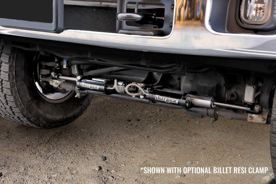 Dirt Logic w/ Reservoir Dual Steering Stabilizer, Opposing Style