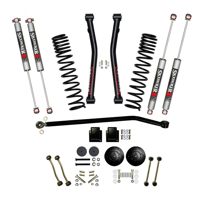 2020-23 Jeep Gladiator JT Gas 4-Door Rubicon 3.5" coil lift kit, M95 Monotube shocks