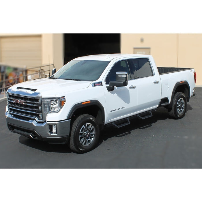 2004-24 Nissan Titan 5" Slide Track Oval Running Boards