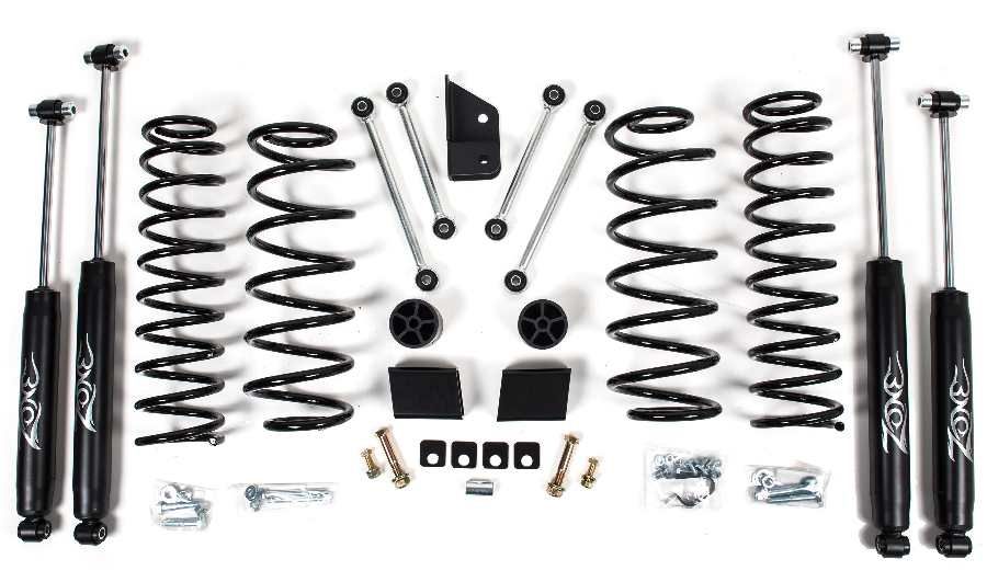 2018-23 Jeep Wrangler JL Unlimited 3" lift kit, Nitro shocks
