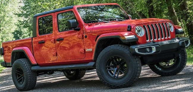 2020-25 Jeep Gladiator JT 2" spacer lift kit, Front Nitro shocks