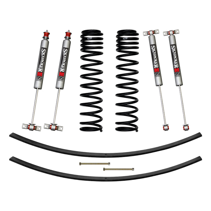 Jeep Cherokee XJ 3" lift kit, Dual Rate Long Travel Coil Springs