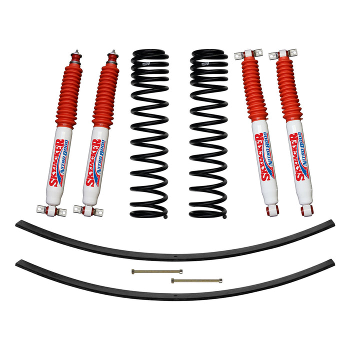 Jeep Cherokee XJ 3" lift kit, Dual Rate Long Travel Coil Springs