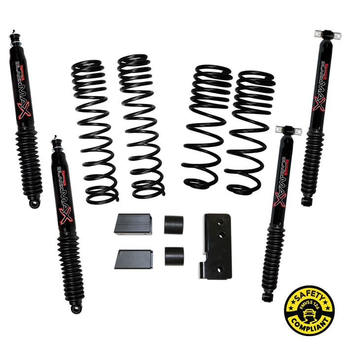 2007-18 Jeep Wrangler JK 2-Door 2-2.5" Dual Rate Long Travel lift kit