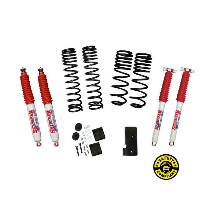 2007-18 Jeep Wrangler JK 2-Door 2-2.5" Dual Rate Long Travel lift kit