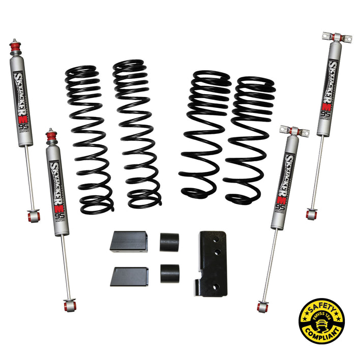2007-18 Jeep Wrangler JK 2-Door 2-2.5" Dual Rate Long Travel lift kit