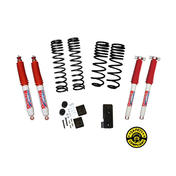 2007-18 Jeep Wrangler JK 2-Door 2-2.5" Dual Rate Long Travel lift kit