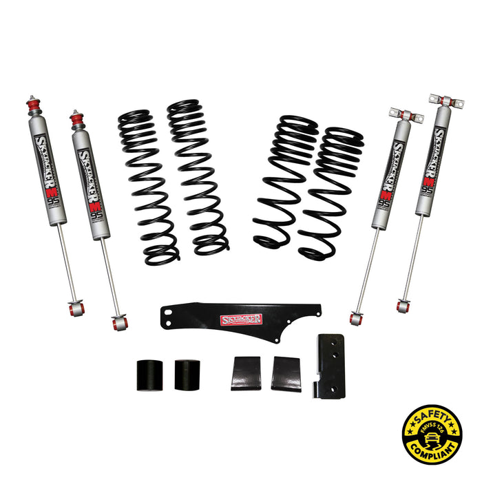 2007-18 2&4WD Jeep Wrangler JK 4-Door 2-2.5" Dual Rate Long Travel lift kit