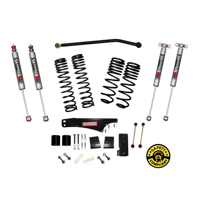 2007-18 2&4WD Jeep Wrangler JK 4-Door 3.5-4" Dual Rate Long Travel lift kit