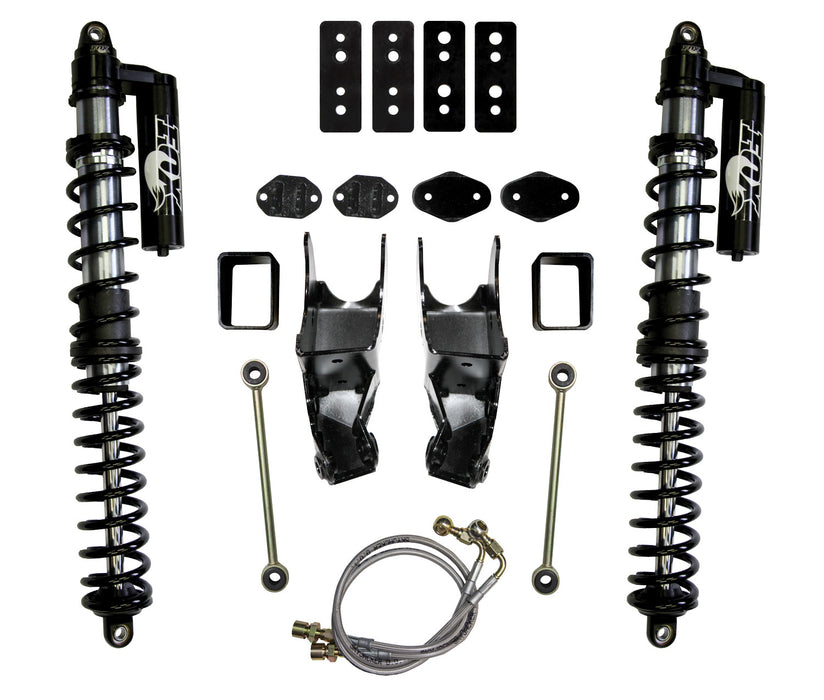 2007-18 Jeep Wrangler JK, Unlimited 3.5-4.5" Adjustable Rear Coilover with Reservoir