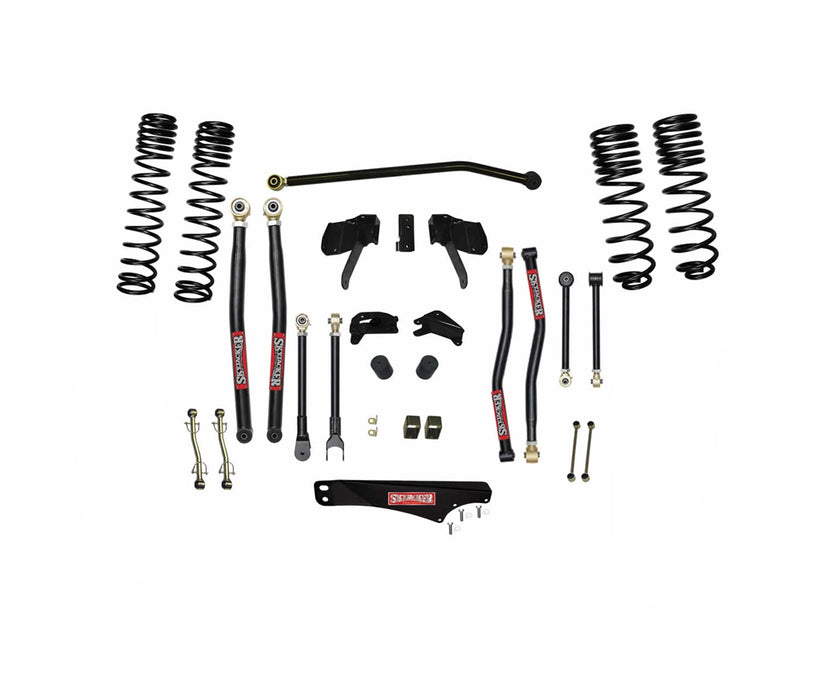 2007-18 Jeep Wrangler JK 5" Dual Rate Long Travel Long Arm lift kit