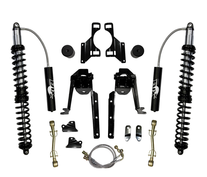 2007-18 Jeep Wrangler JK, Unlimited 3.5-6" Adjustable Front Coilover with Reservoir