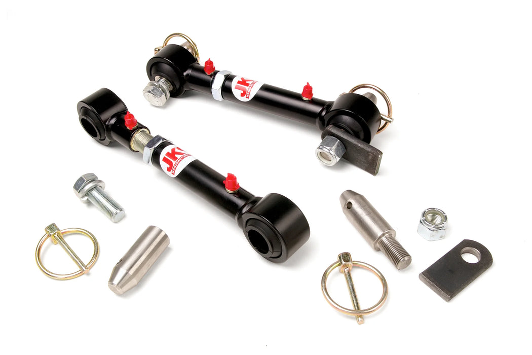 Jeep CJ5,CJ7,CJ8, Wrangler YJ Front Sway Bar Quicker Disconnects, 0"-6" lift