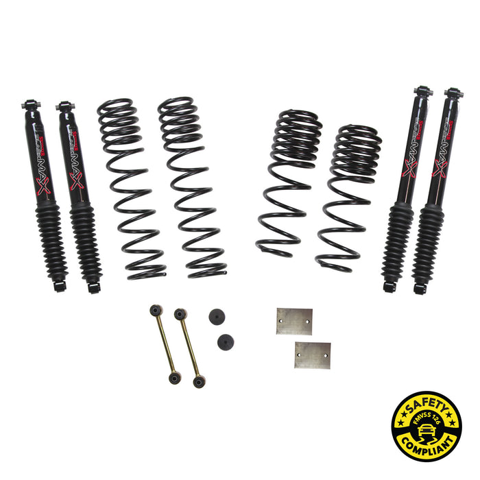 2007-18 Jeep Wrangler JK, Rubicon 3.5"-6" LeDuc Series lift kit