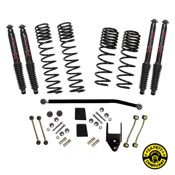 2018-23 4WD Jeep Wrangler JL, Rubicon 3.5" lift kit