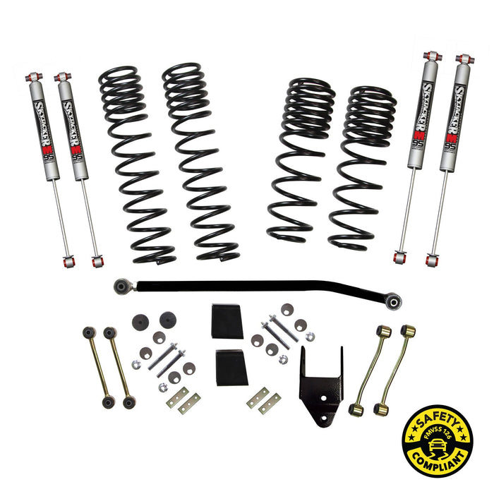 2018-23 4WD Jeep Wrangler JL, Rubicon 3.5" lift kit