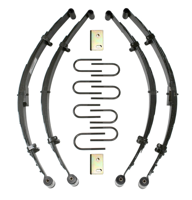 1984-91 Full size Jeep Wagoneer, Cherokee 3.5"-4" lift system, rear springs