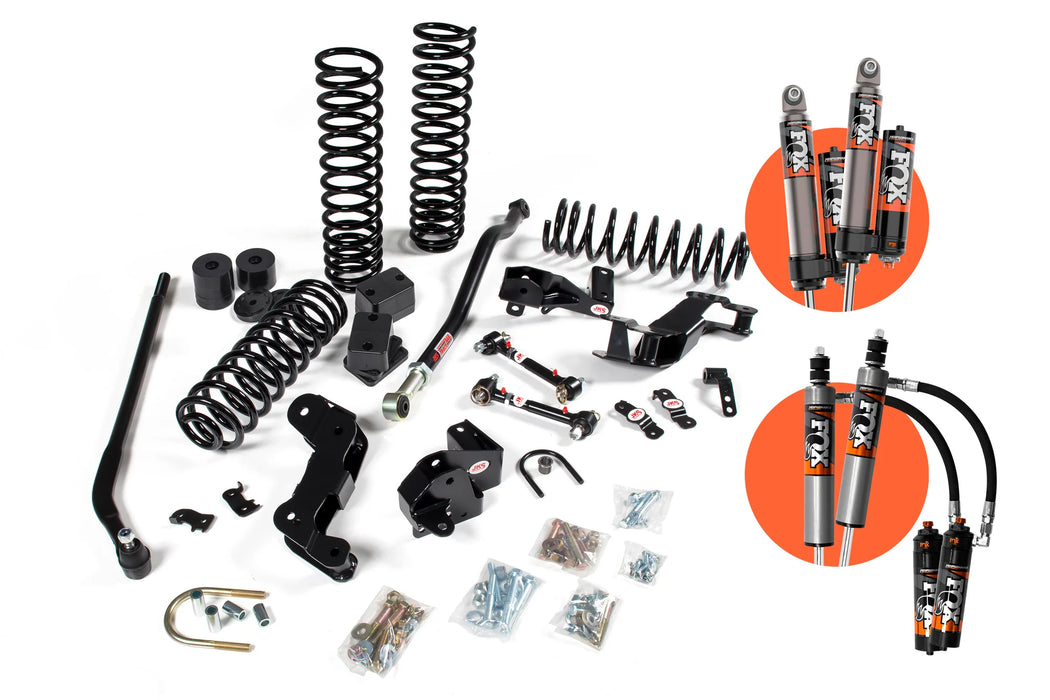 2007-18 Jeep Wrangler JK 3.5" J KONTROL lift kit, Fox shocks