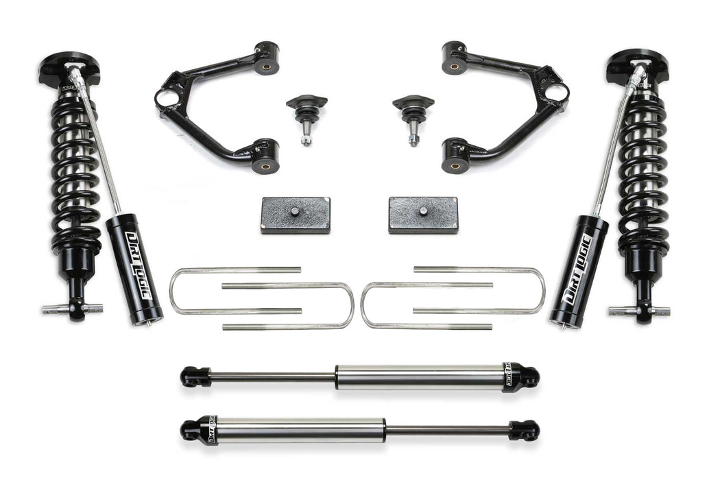 1.5" Upper Control Arm Kit w/Dirt Logic Shocks for 2025-26 Trailboss, AT4 1500