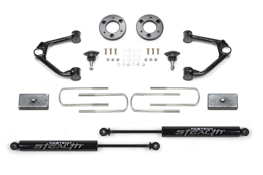 1.5" Sport Lift Kit w/Stealth Shocks for 2025-26 Trailboss, AT4 1500