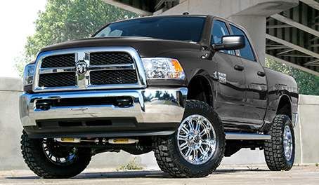2014-18 4WD Ram 2500 Diesel 4" radius arm lift kit