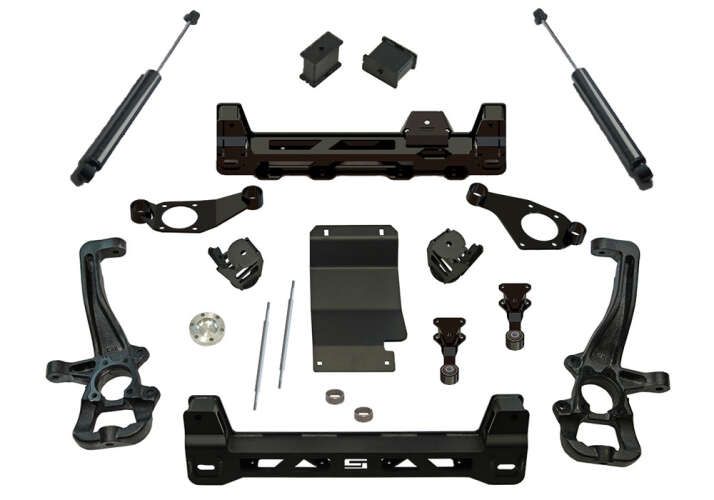 2015-22 2&4WD Colorado, Canyon 6" lift kit, Shadow shocks