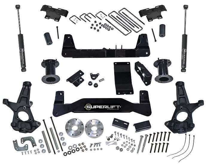 2014-16 4WD Silverado, Sierra 1500 6.5" lift kit