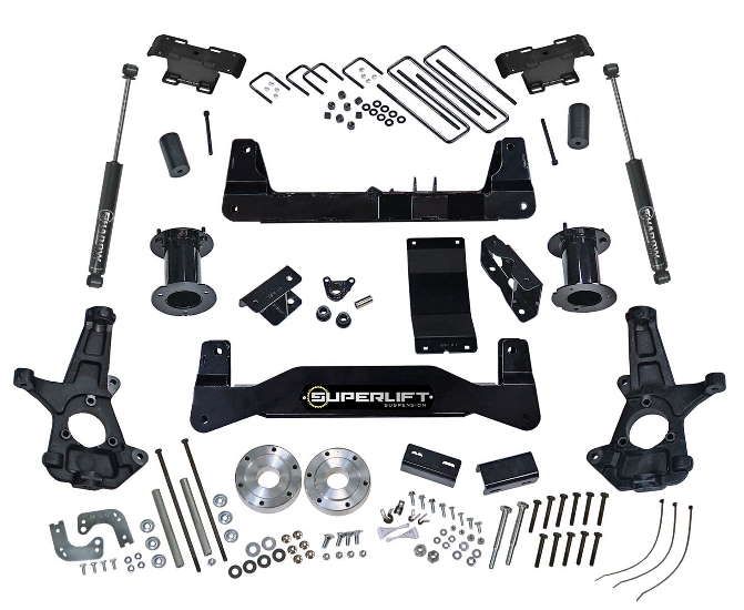6.5" lift kit for 2007-13 Silverado, Sierra 1500 4WD