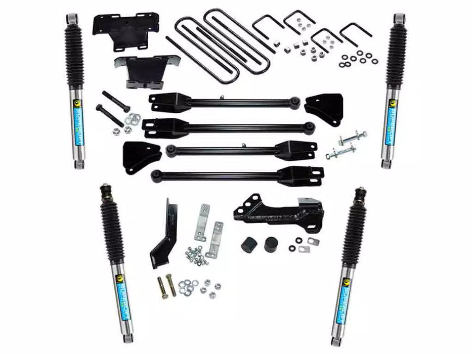 2017-22 4WD Ford F250, F350 Super Duty 4" 4-Link lift kit