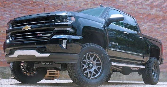 2007-16 2WD Silverado, Sierra 1500 (cast steel) 6.5" lift kit