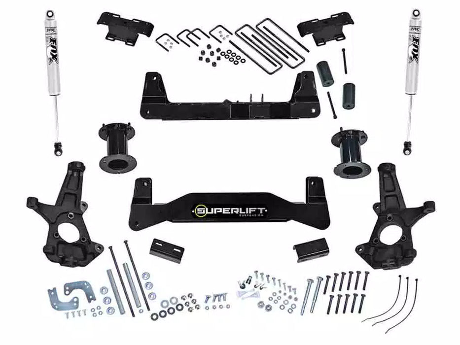 2007-16 2WD Silverado, Sierra 1500 (cast steel) 6.5" lift kit