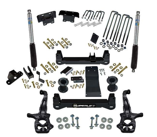 6" lift kit for 2019-24 Silverado Sierra 1500 4WD