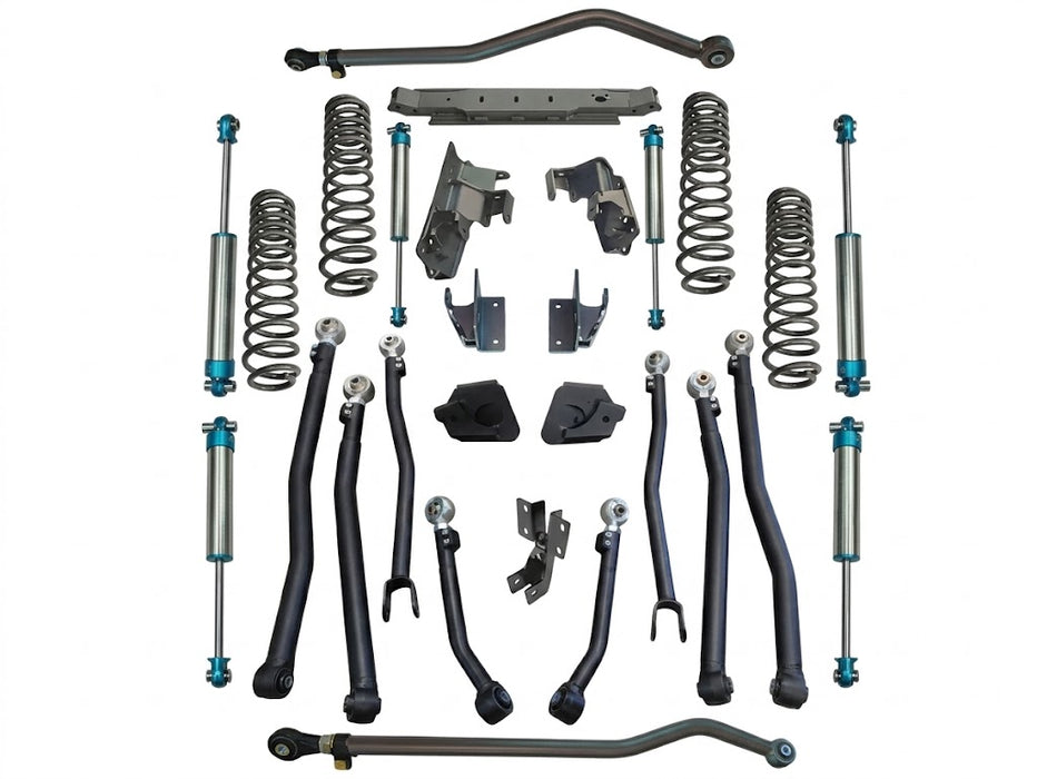 4" Rockrunner Series lift kit for 2018-26 Jeep Wrangler JL Unlimited, Rubicon
