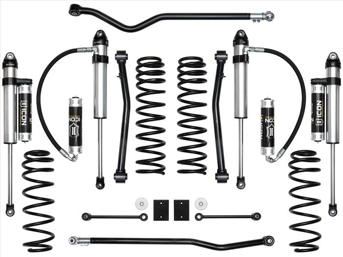 2.5" lift kit for 2018-2023 Jeep JL Wrangler Stage 1-5 Coilover