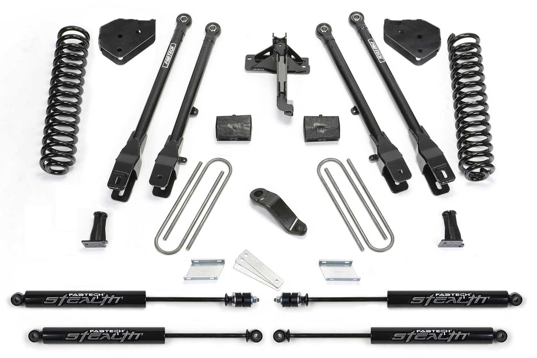 2017 4WD Ford F450, F550 10-Lug 6" 4-Link lift kit