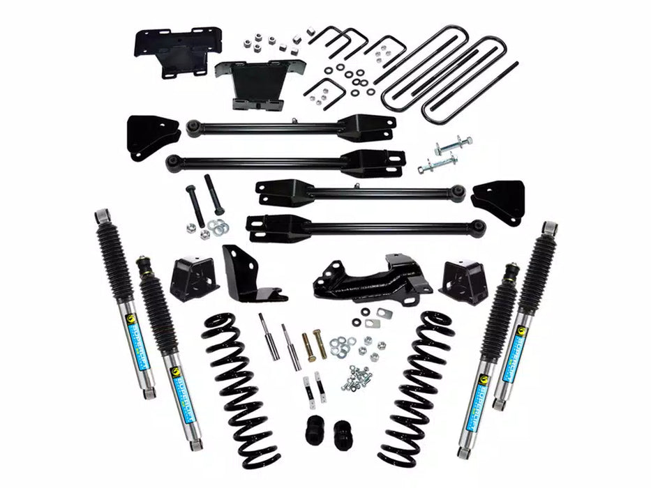 2005-07 4WD Ford F250, F350 Super Duty 4" 4-Link lift kit