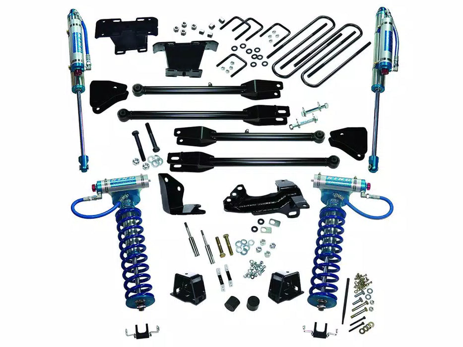 2005-07 4WD Ford F250, F350 Super Duty 4" 4-Link lift kit