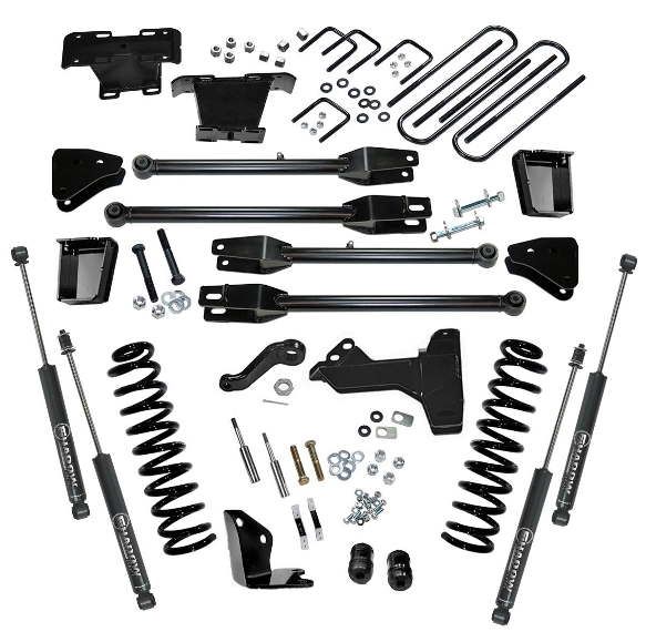 2005-07 4WD Ford F250, F350 Super Duty 6" 4-Link lift kit