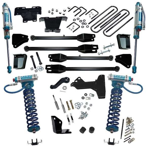 2005-07 4WD Ford F250, F350 Super Duty 6" 4-Link lift kit