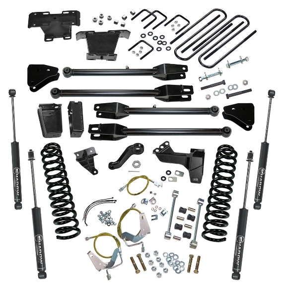 2008-10 4WD Ford F250, F350 Super Duty 6" 4-Link lift kit