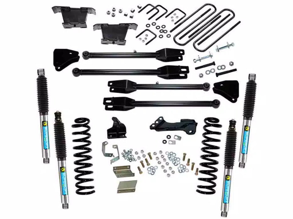 2011-16 4WD Ford F250, F350 Super Duty 4" 4-Link lift kit