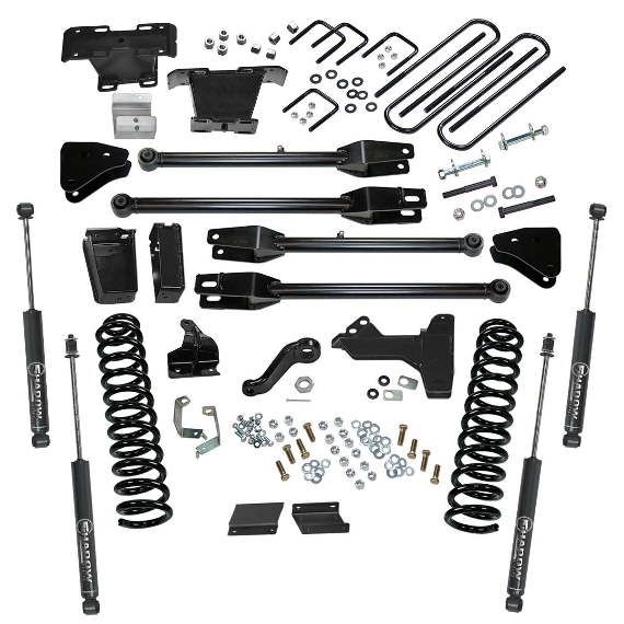 2011-16 4WD Ford F250, F350 Super Duty 6" 4-Link lift kit