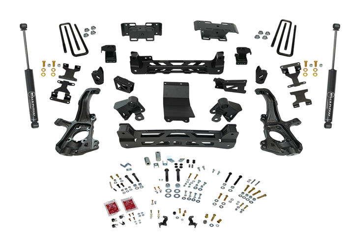 6" lift kit for 2020-25 Silverado Sierra 2500HD 3500HD