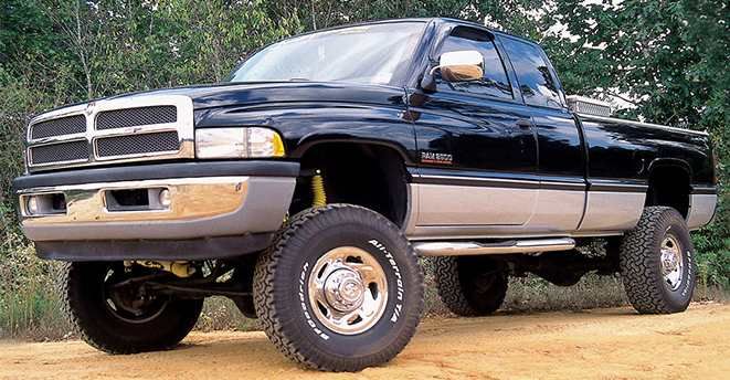 2000-02 4WD Ram 2500, 3500 5" lift kit