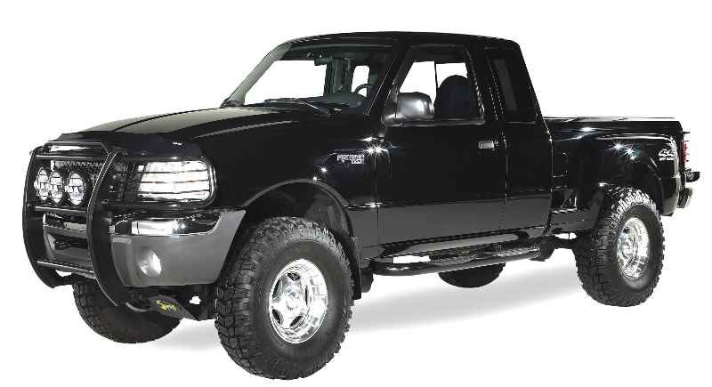2000-10 4WD Ford Ranger 3"-4" lift kit, Shadow Nitro shocks