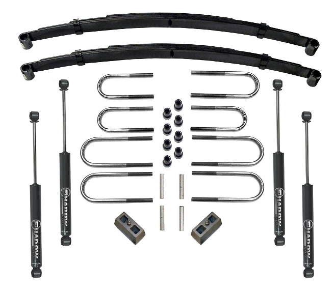 2.5" lift kit for 1973-91 1/2T Chevy, GMC Blazer Jimmy Suburban 4WD