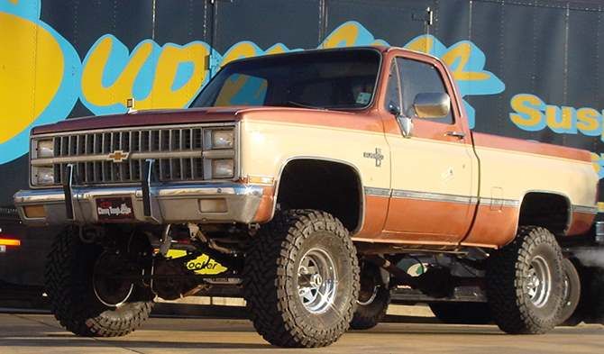 8" lift kit for 1973-87 Chevy GMC 1/2T Pickup, 73-91 Blazer Jimmy Suburban 4WD