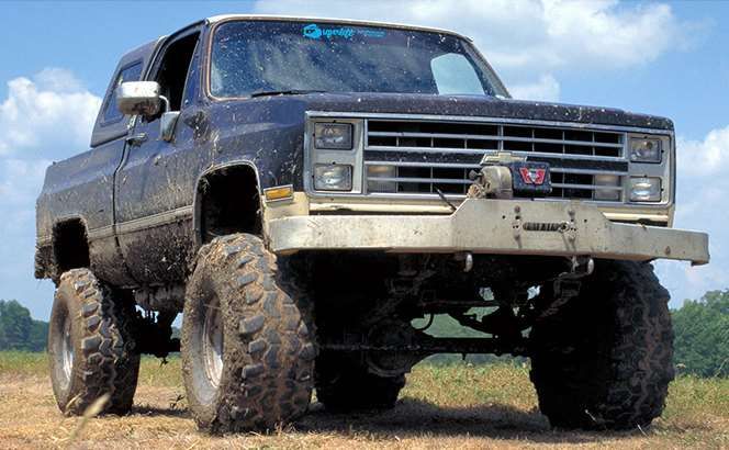 8" lift kit for 1973-87 3/4T Chevy GMC Pickup, 73-91 Suburban 4WD