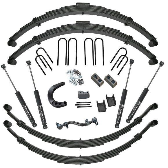 12" lift system for 1973-87 3/4T Chevy GMC Pickup, 73-91 Suburban 4WD