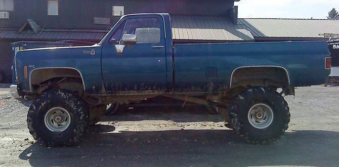 12" lift system for 1973-87 3/4T Chevy GMC Pickup, 73-91 Suburban 4WD